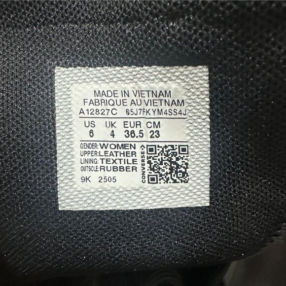 ⭐Converse Chuck Taylor All Star Wedge Platform Hi 6 Patent Leather Shoes A12827C - Picture 11 of 12